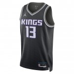 Maillot NBA Sacramento Kings Keegan Murray 13 Jordan 2022-23 Statement Edition Noir Swingman - Homme